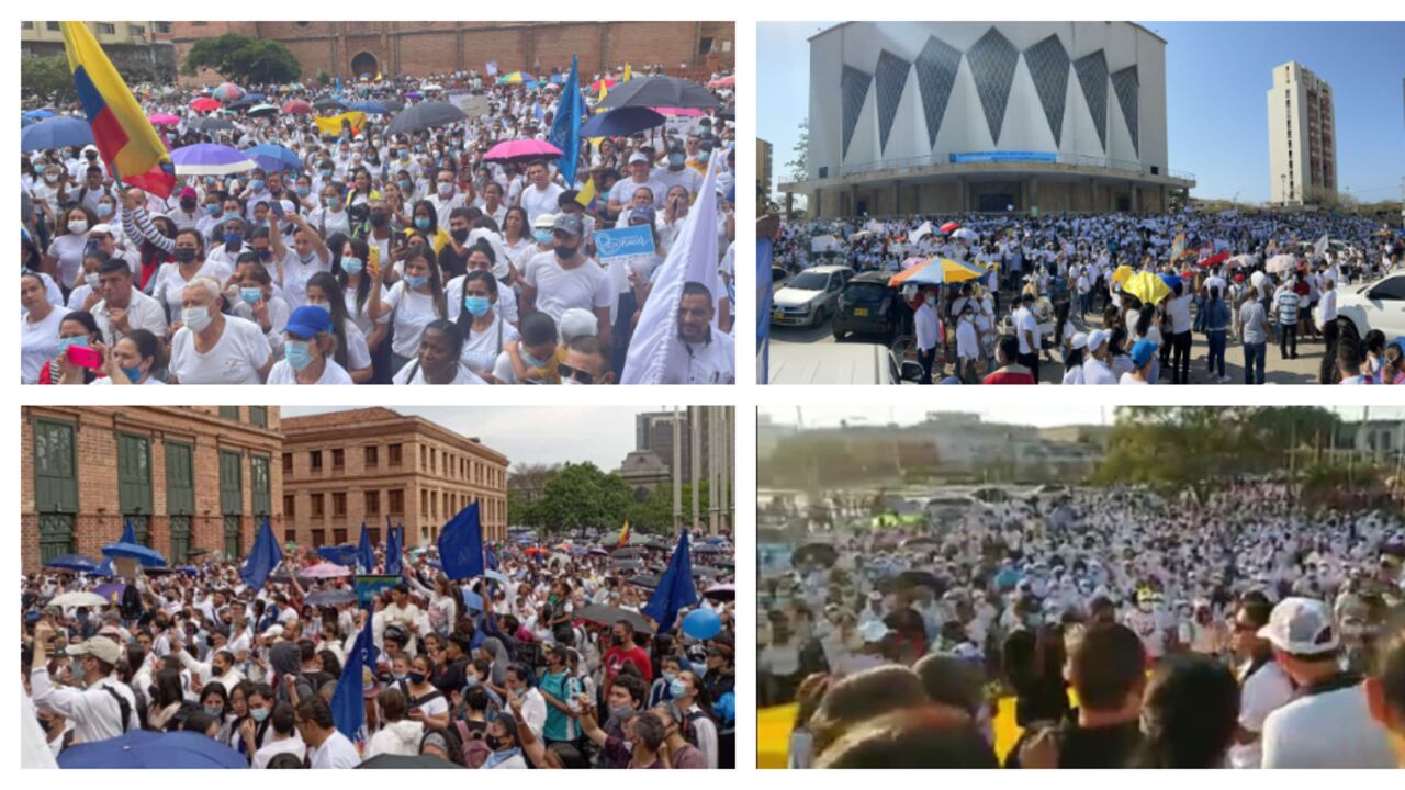 Marchas en contra del aborto.
