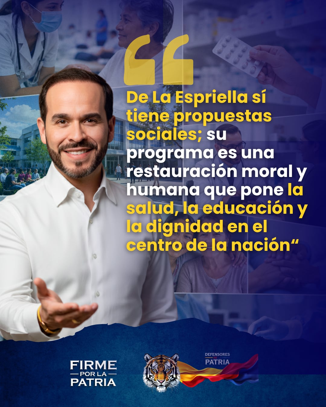 Las propuestas de Abelardo de la Espriella en materia social.