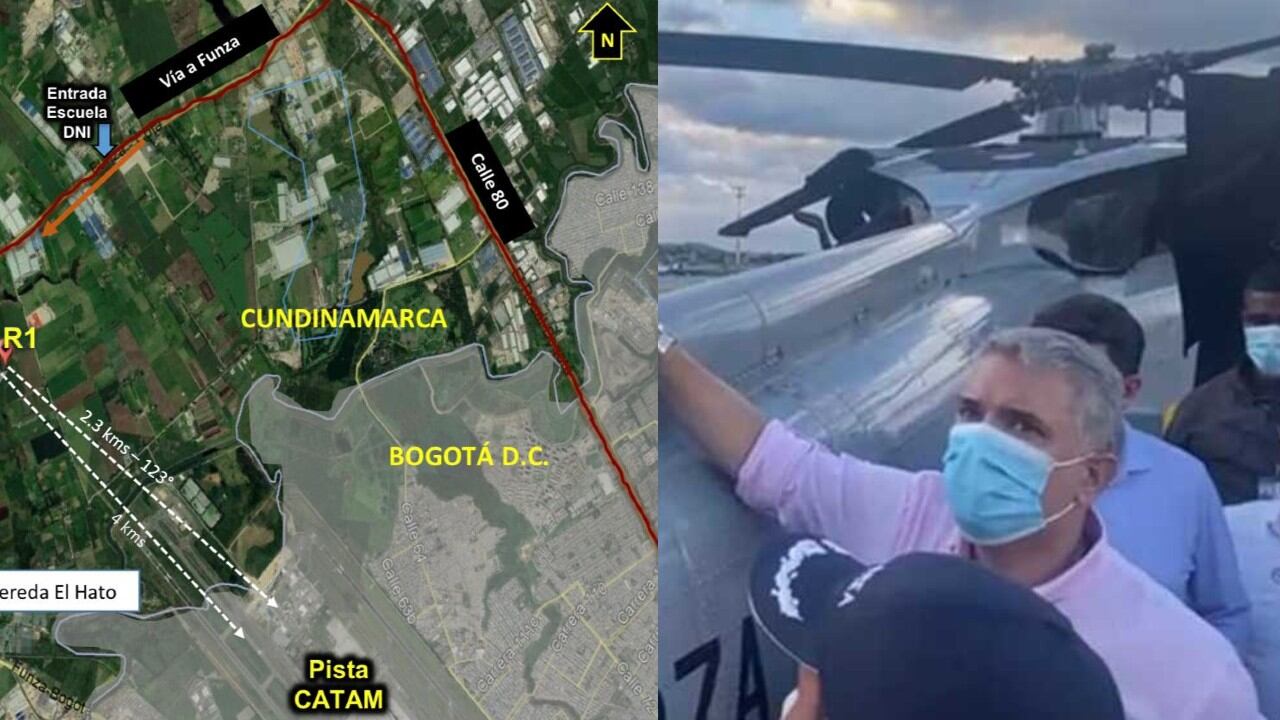 Atentado al presidente Duque