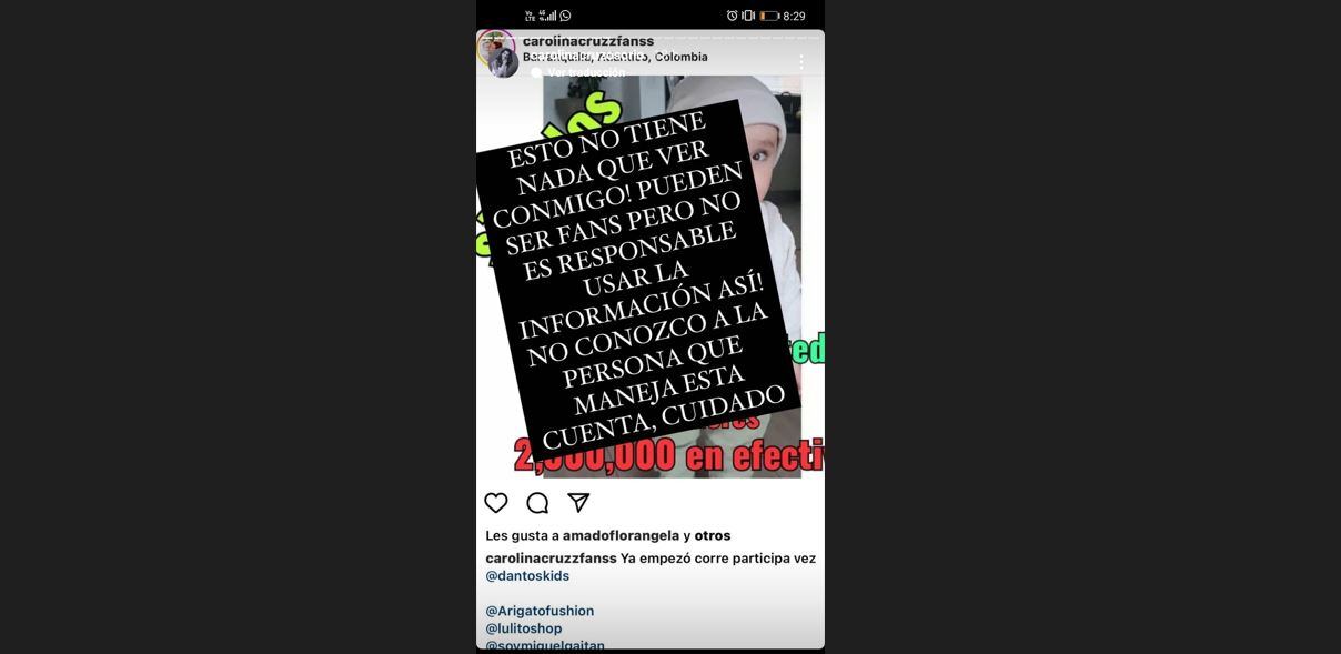 Historias Carolina Cruz