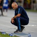 Mascherano, visiblemente golpeado por el gol de Colombia