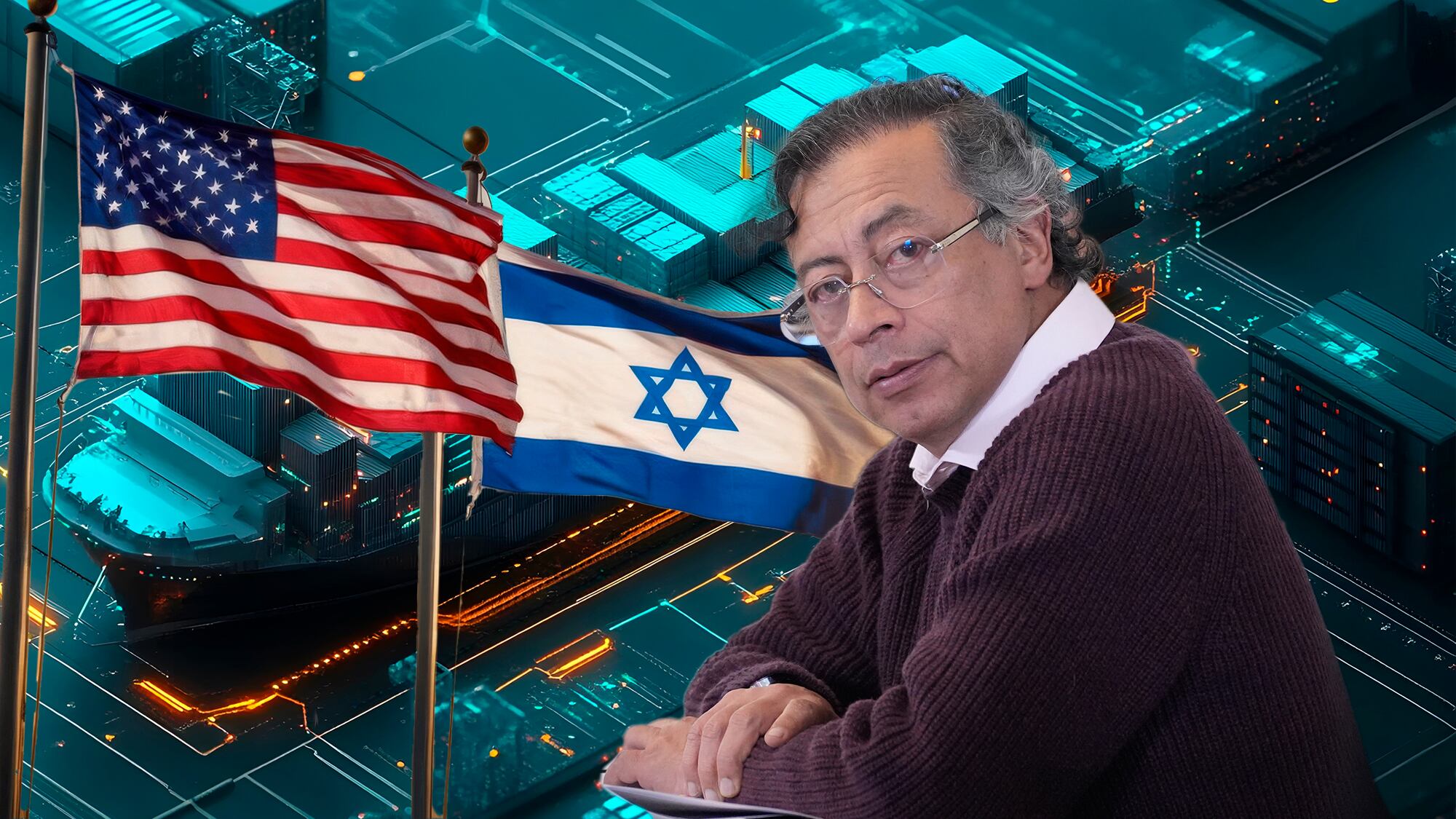 Gustavo Petro, EEUU Israel comercio internacional