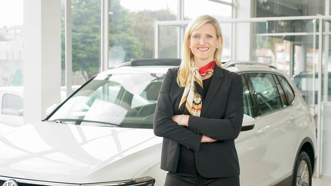 Viktoria Kaufmann, gerente general de Porsche Colombia.