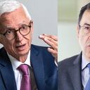 Exsenador Jorge Enrique Robledo y el ministro del Interior, Alfonso Prada.