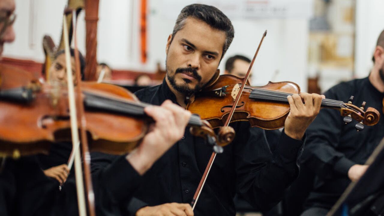 La Orquesta Filarmónica de Medellín toca el Quijote de Georg Philipp Telemann. Cortesía de la Filarmed
