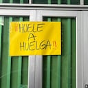 Fueron 14 los sindicatos que promovieron la huelga en el Ministerio del Trabajo.