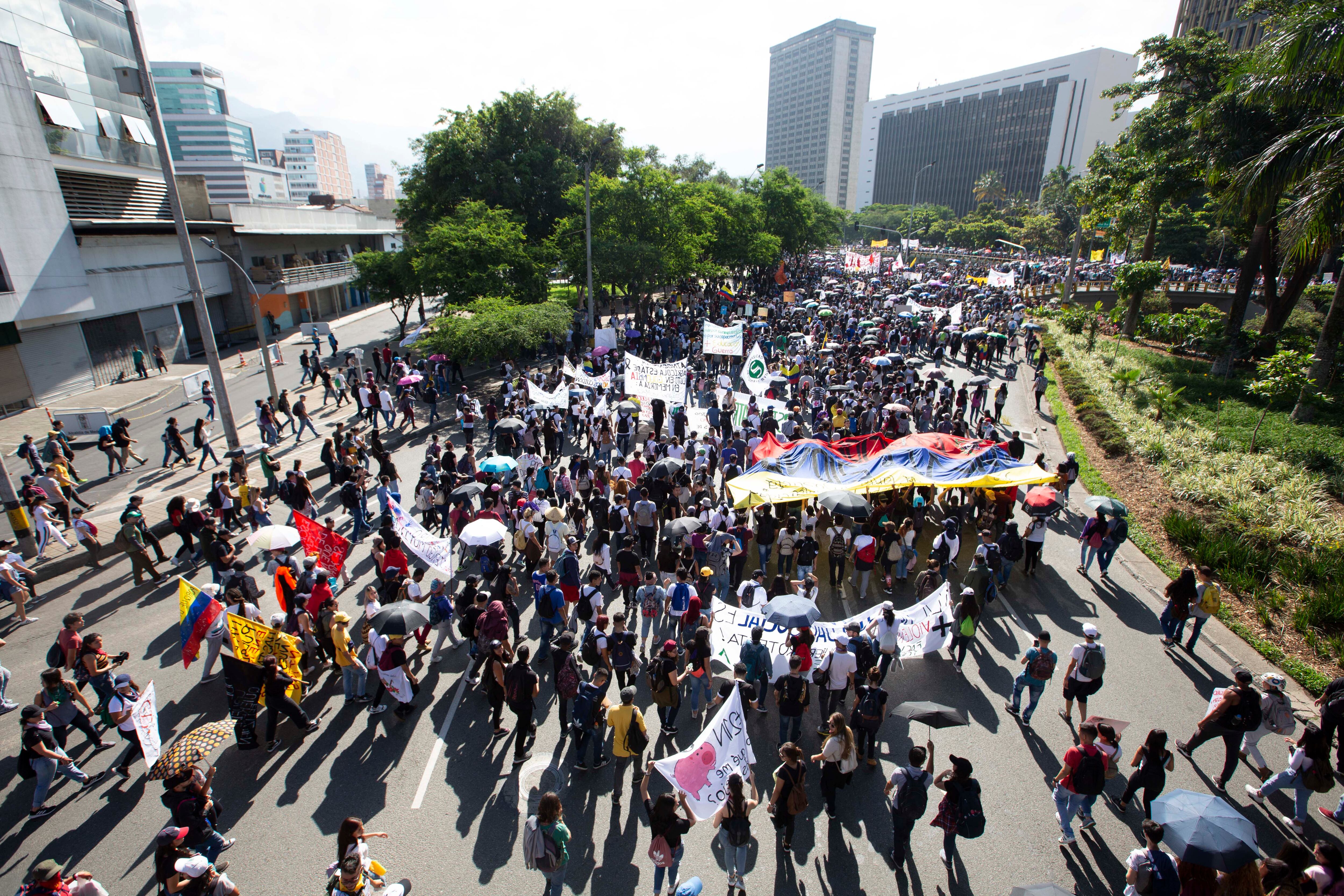 Paro Nacional 
Medellín
Foto Julián Roldán