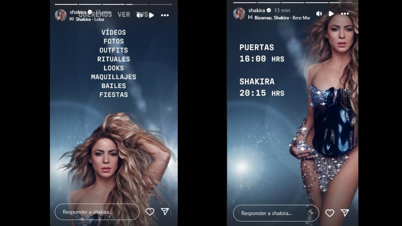 Shakira confirmó concierto en Perú.