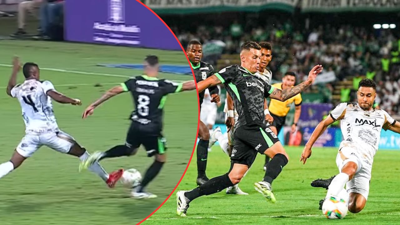 En Nacional vs. Llaneros causó controversia el penal pitado en favor de Matheus Uribe