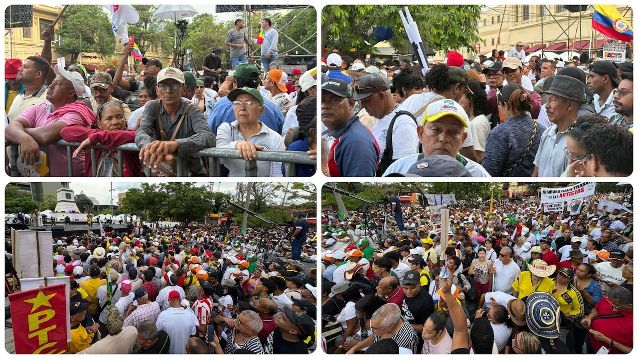 Cabildo abierto de Gustavo Petro en Barranquilla. Imagen de referencia.