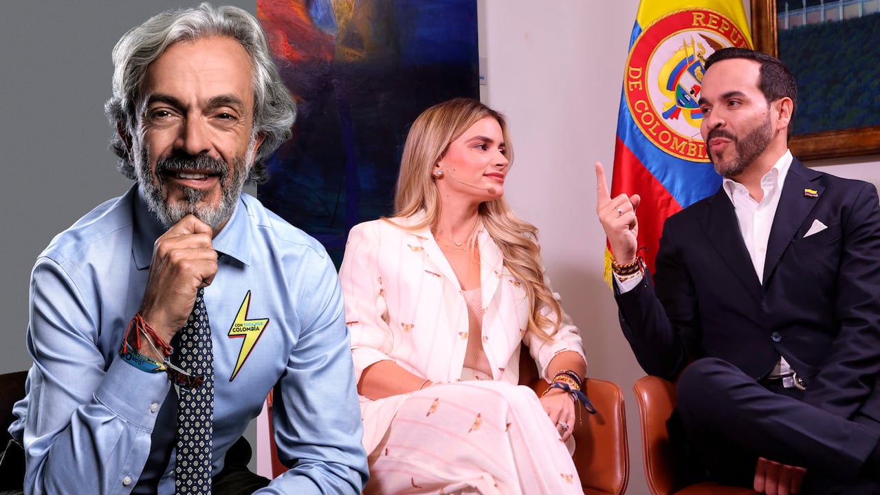 Juan Daniel Oviedo, Ana Lucía Pineda y Abelardo de la Espriella.