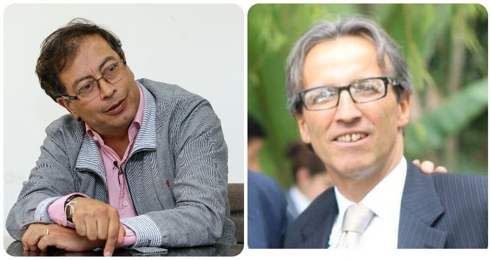 Gustavo Petro y Eduardo Ávila.