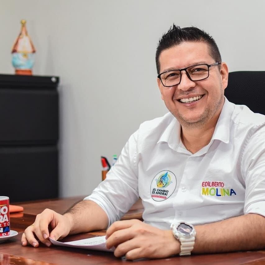 Edilberto Molina, alcalde de Cartagena del Chairá