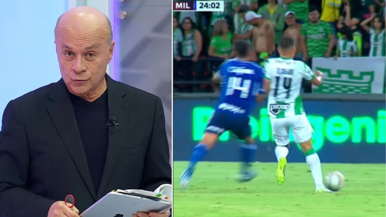 Carlos Antonio Vélez, su exigencia por gol anulado a Millonarios.