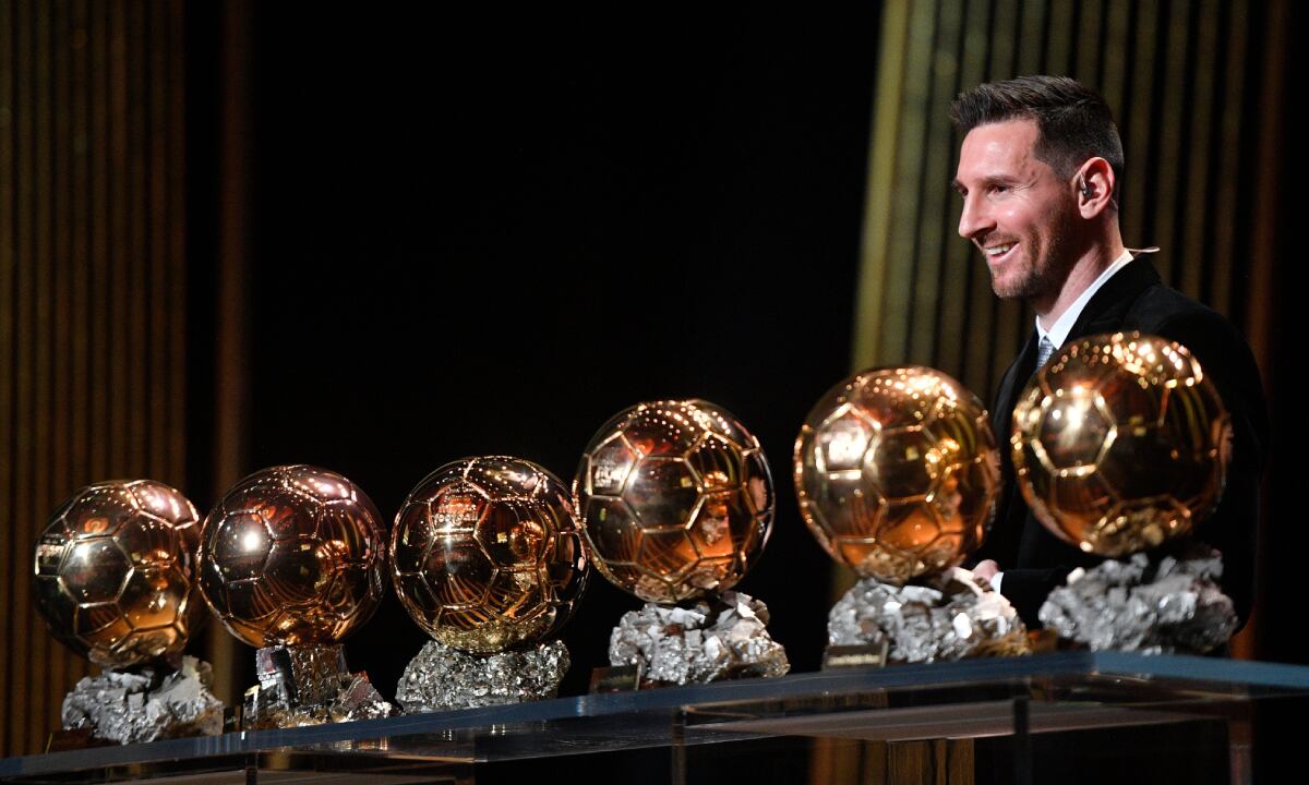 Ceremonia Balón de Oro. Foto: Twitter oficial - @francefootball