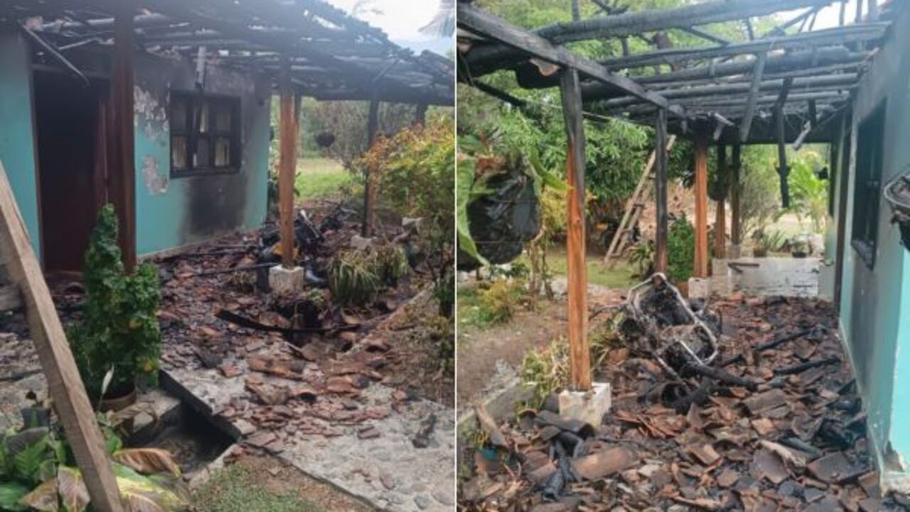 El director de la Unidad para las Víctimas, Gioviani Yule, denunció que su residencia fue incinerada.