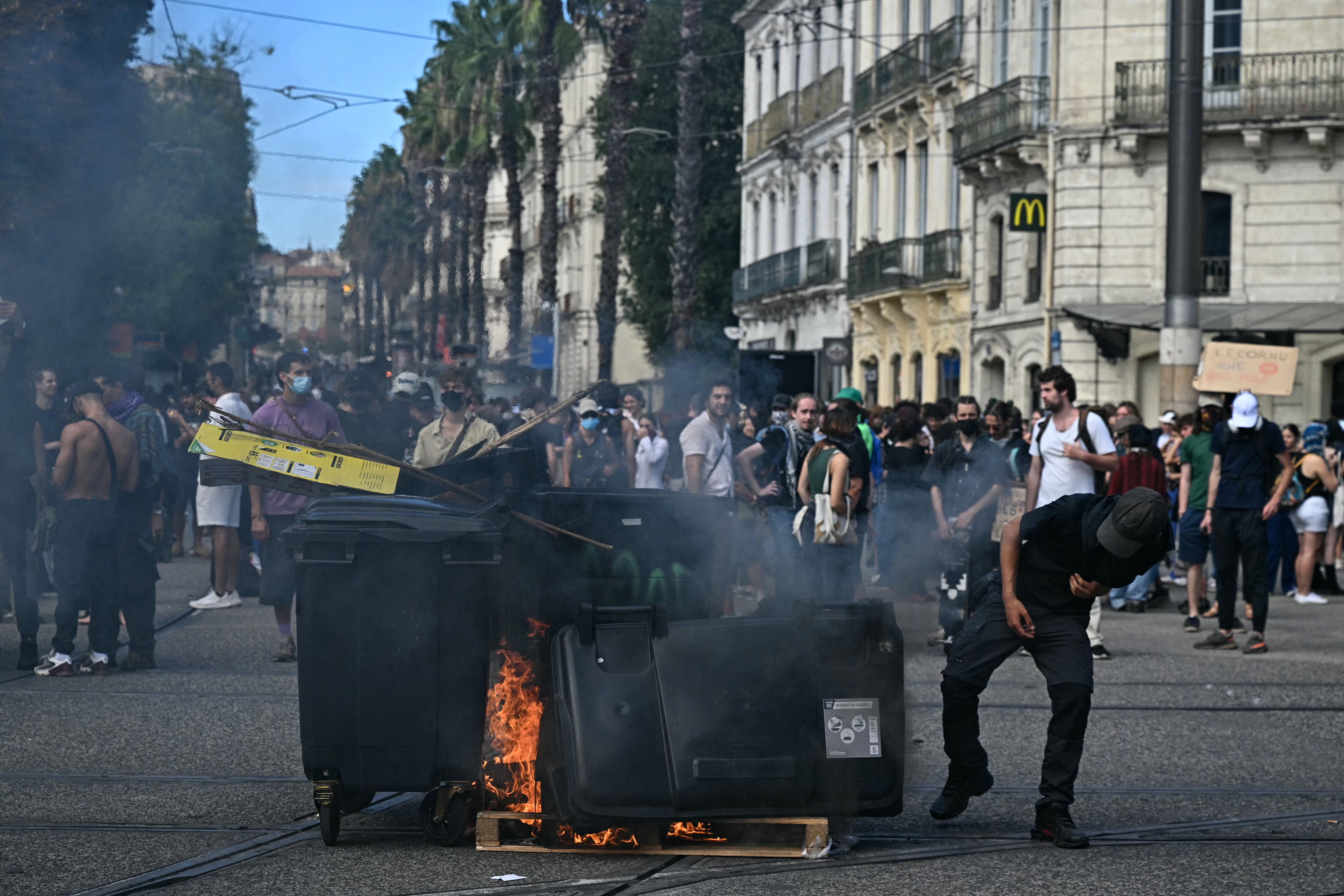 Protestas en Francia