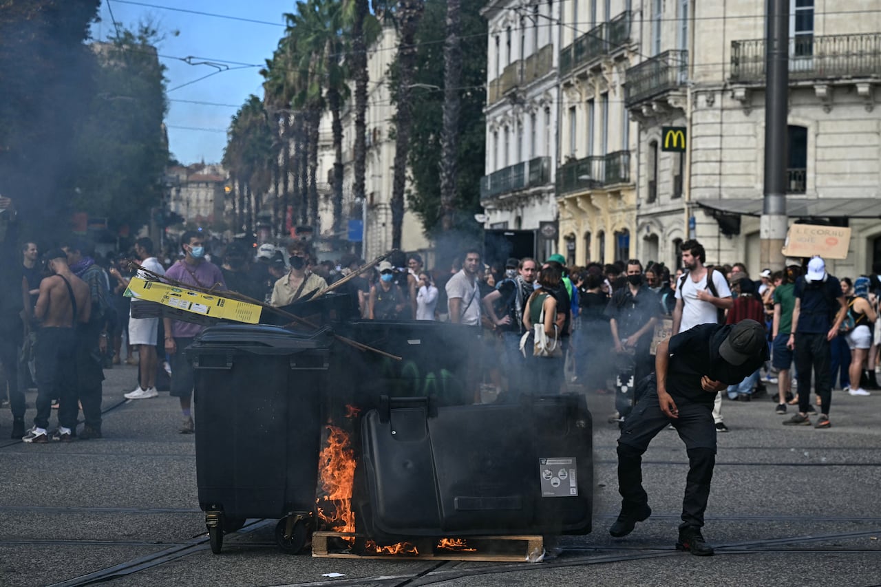 Protestas en Francia