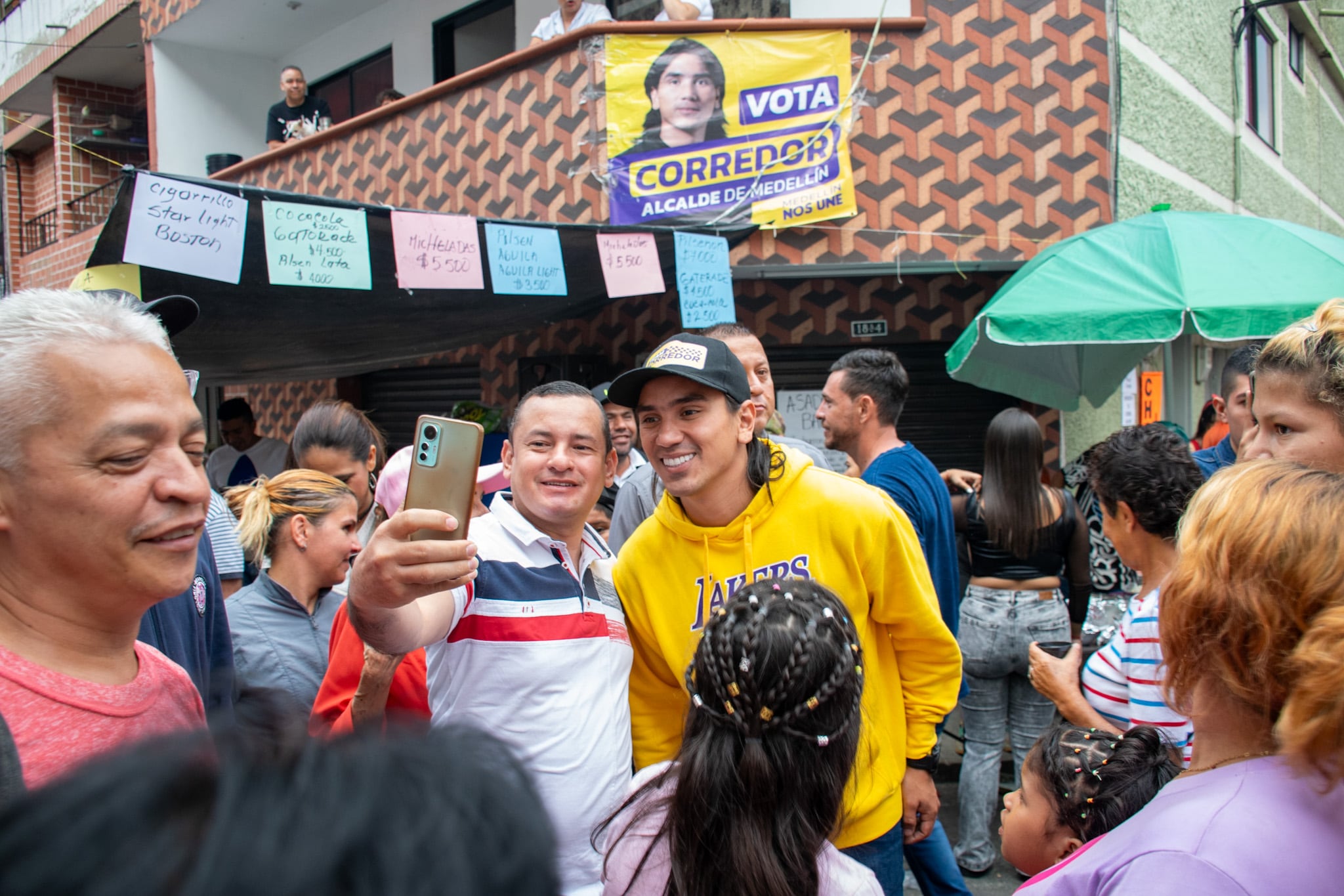Albert Corredor, candidato a la Alcaldía de Medellín.