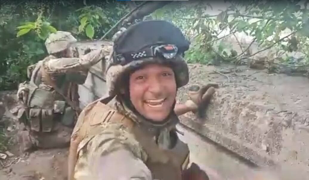 Cristian camilo Márquez armó maletas y se fue a combatir en la guerra en Ucrania. Falleció como un héroe.