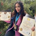 Epa Colombia muestra orgullosa su condecoración. Foto: Instagram @epa_colombia.