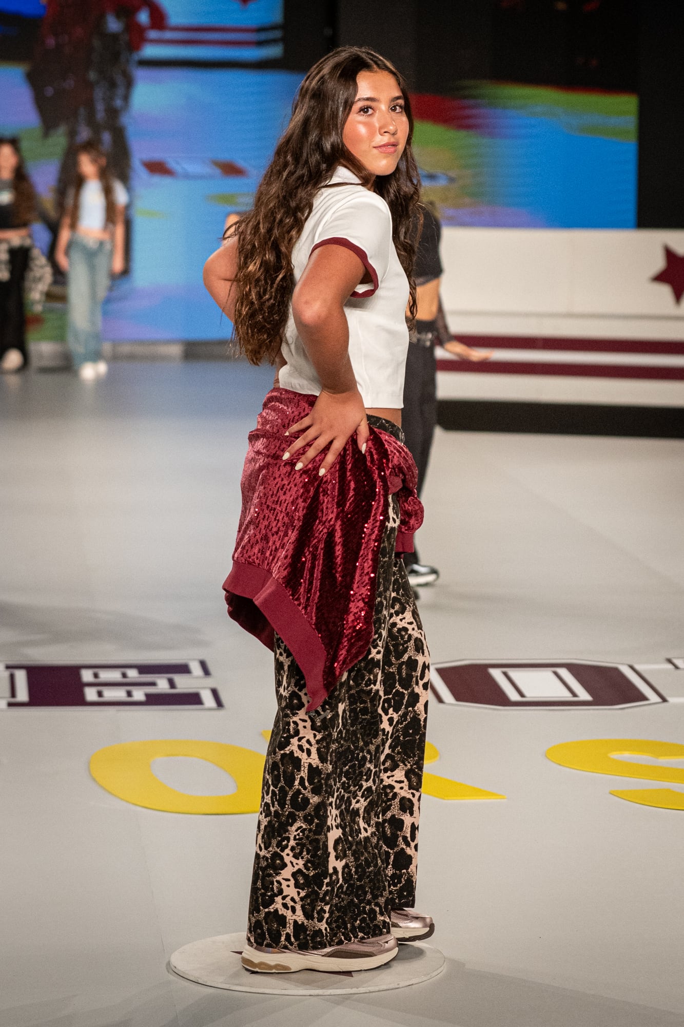 A sus 13 años,Salomé, la hija de James Rodríguez y Daniela Ospina fue la encargada de abrir el desfile de Off Corss, con el que la marca infantil participa, por tercer año consecutivo, como la única firma especializada en moda para niños.