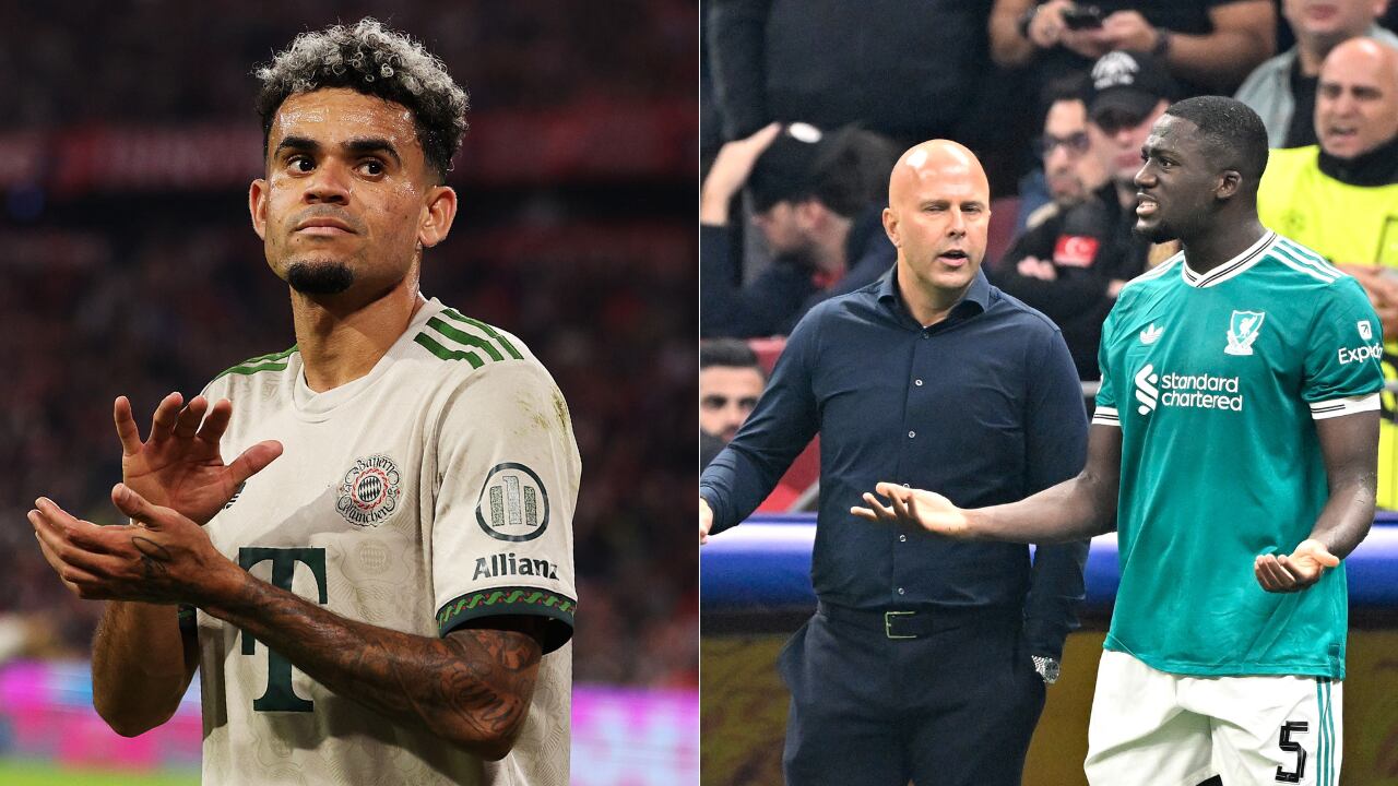 Luis Díaz vive un gran momento en Bayern Múnich, mientras Liverpool no arranca.