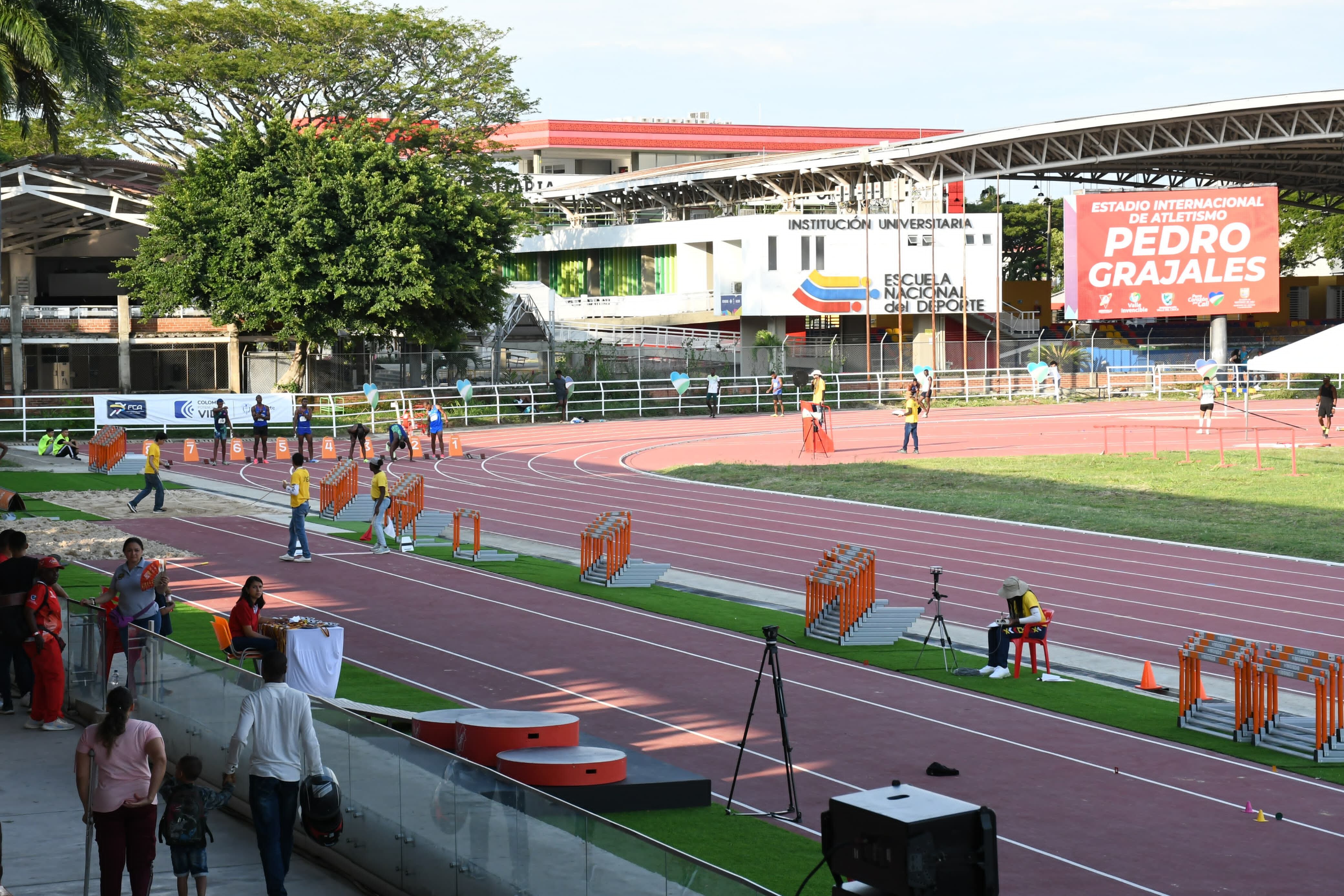 Estadio de atletismo Pedro Grajales en Cali