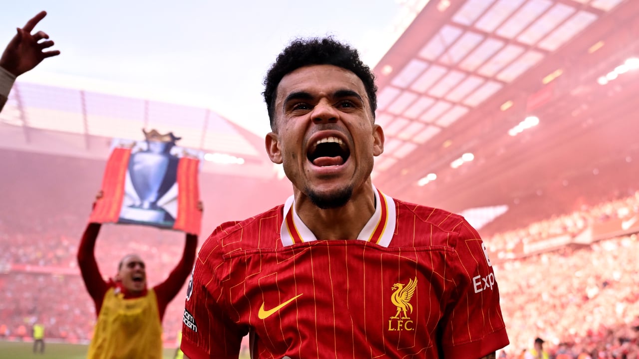 Luis Díaz marcó gol en la victoria sobre Tottenham que les significó el título