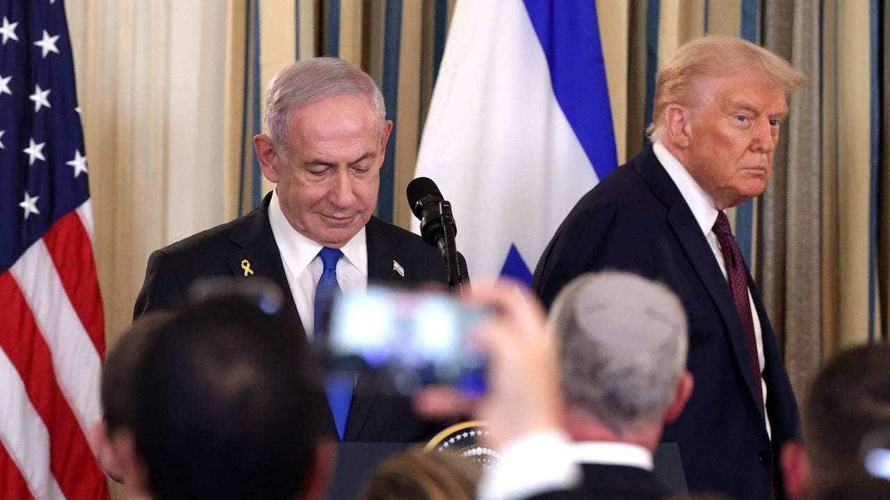 Benjamín Netanyahu y Donald Trump