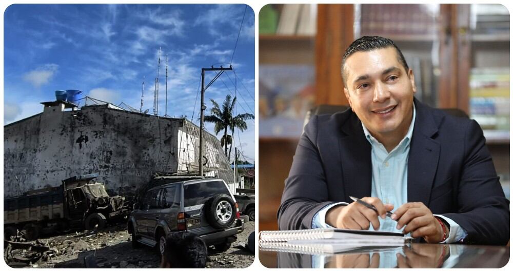 El gobernador  Jorge Octavio Guzmán habla del atentado a Morales.