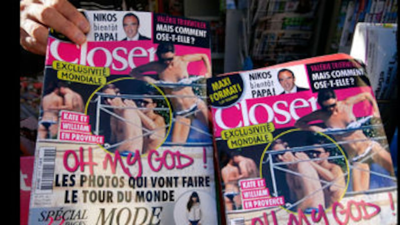 Esta es la portada de la revista Closer, que publicó las escandalosas imágenes.