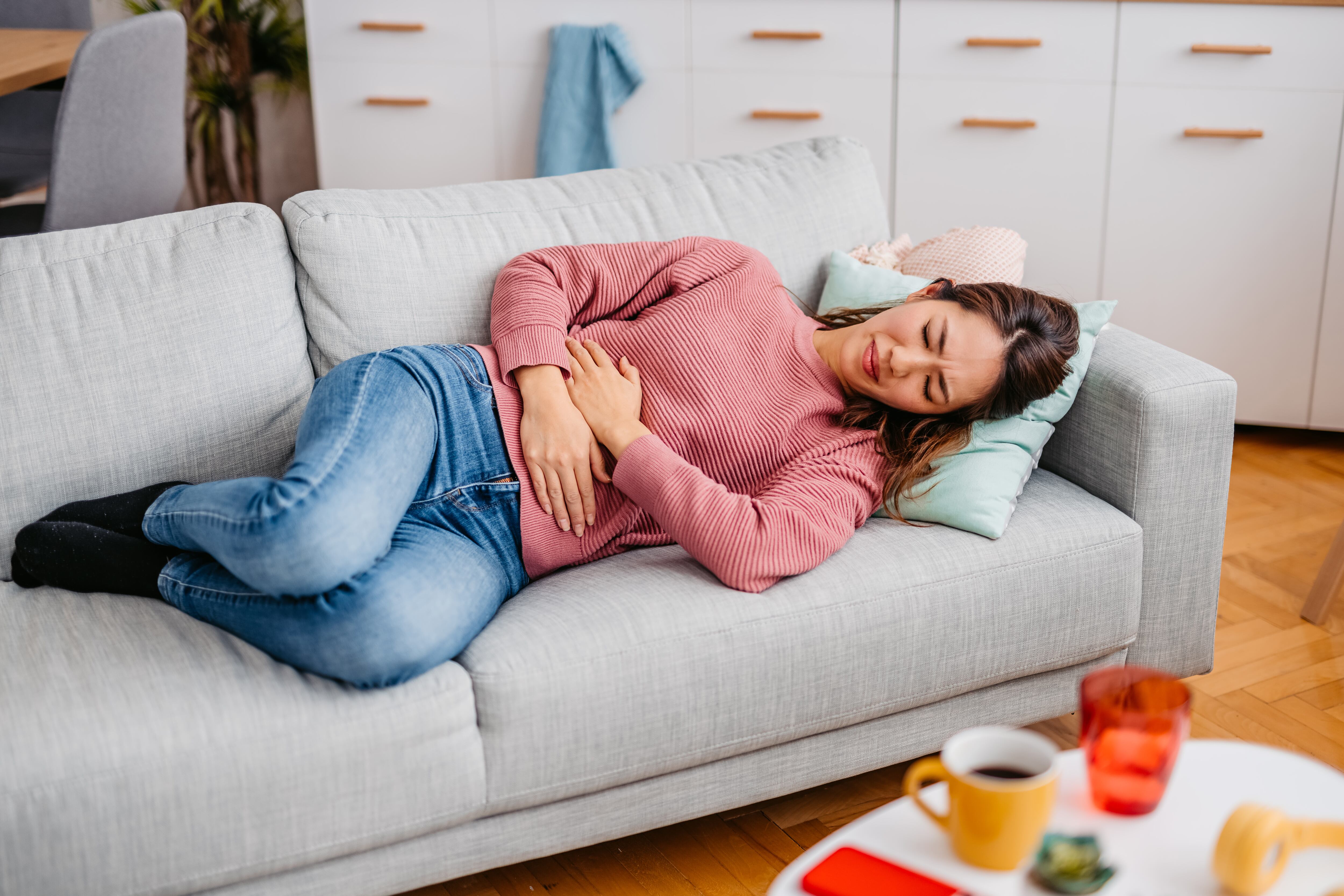 La diarrea puede ser resultado de una mala digestión.