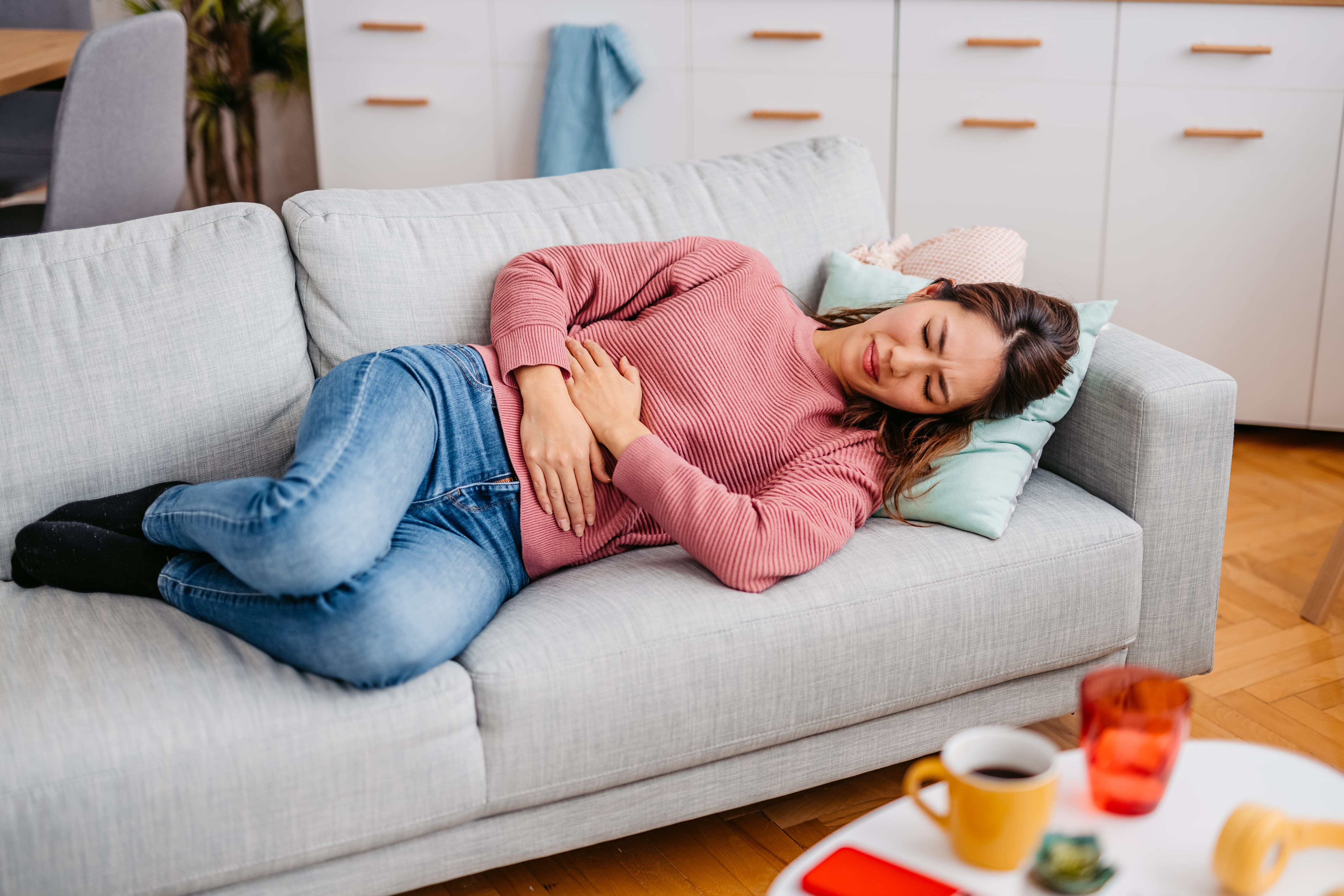 La diarrea puede ser resultado de una mala digestión.