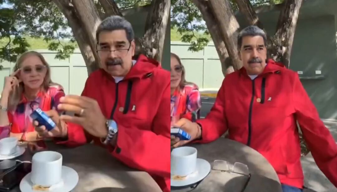 Nicolás Maduro esconde reloj en plena transmisión en vivo.