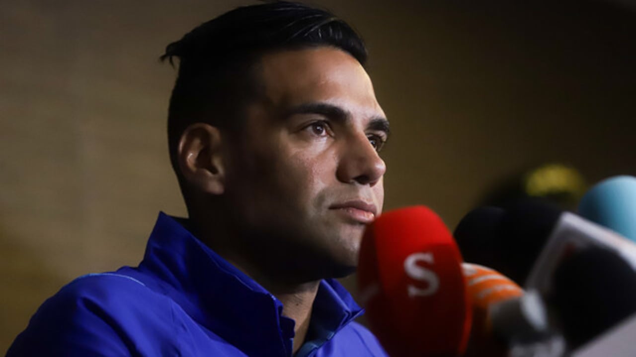 Falcao no ocultó su tristeza por salir de Millonarios. Lo hizo por medio de redes sociales.
