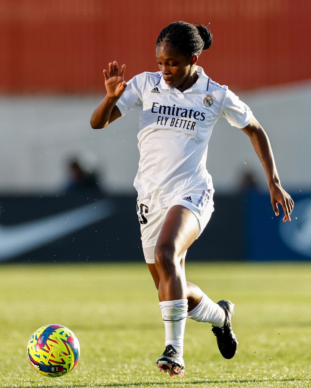 Linda Caicedo con el Real Madrid Femenino.