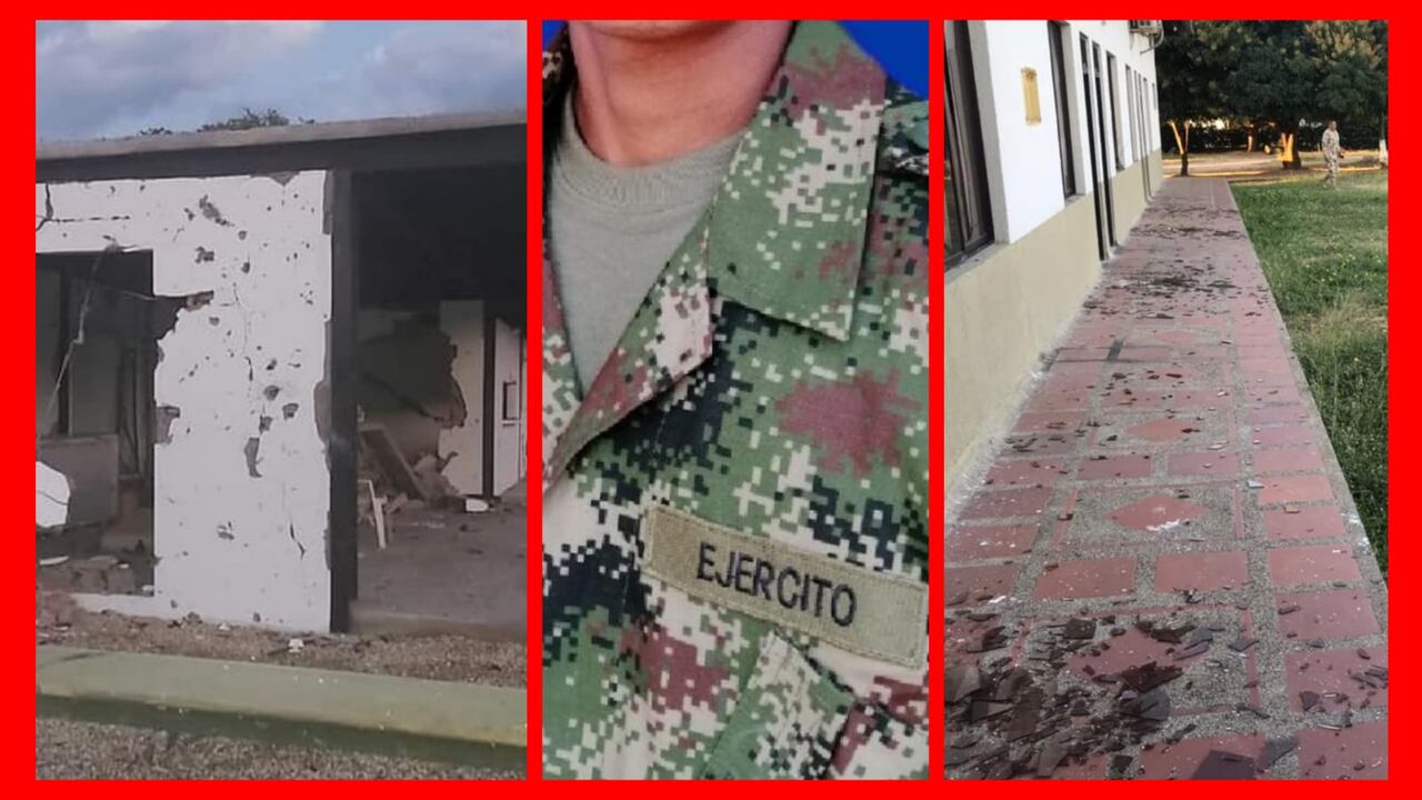 Jornada de atentados en el país: Carro bomba, asesinato de militares y ataque a una base del Ejército