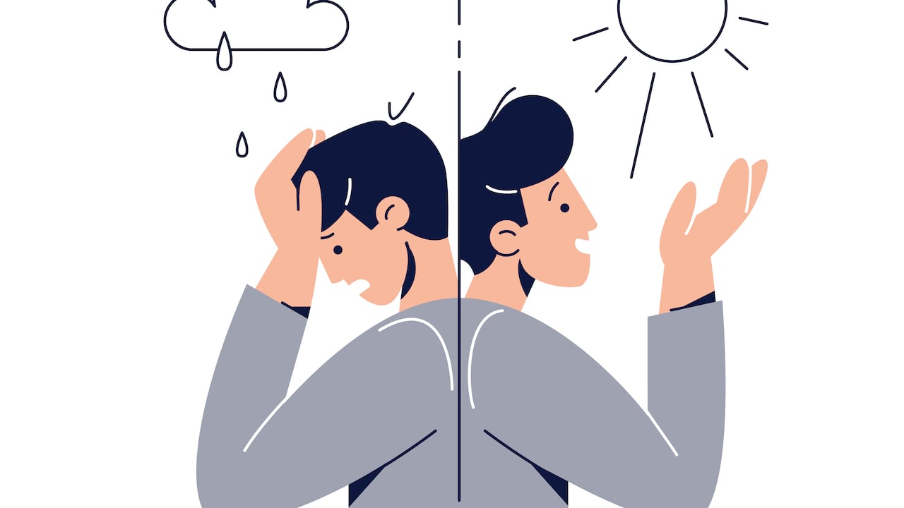 Los cambios en el estado de ánimo, que se presentan con la bipolaridad, tienen efectos negativos en el sueño, la energía, el juicio, el comportamiento y la capacidad de pensar de las personas que la padecen. (Imagen de referencia).