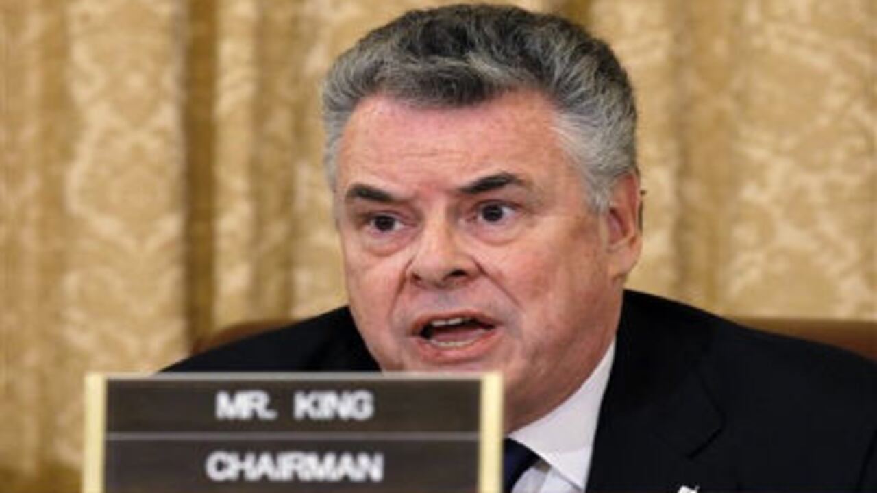 Peter T.King, jefe del Comité de Seguridad de la Cámara de Representantes de Estados Unidos.