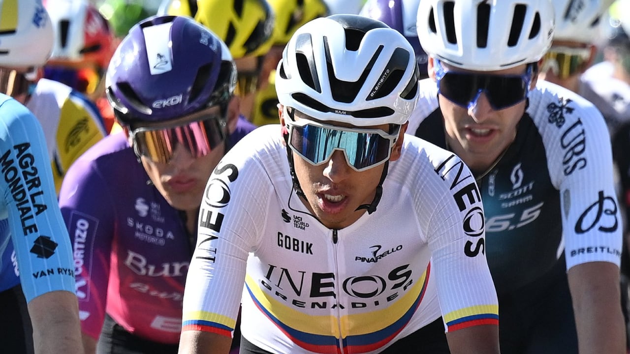 Egan Bernal, corredor del Ineos Grenadiers