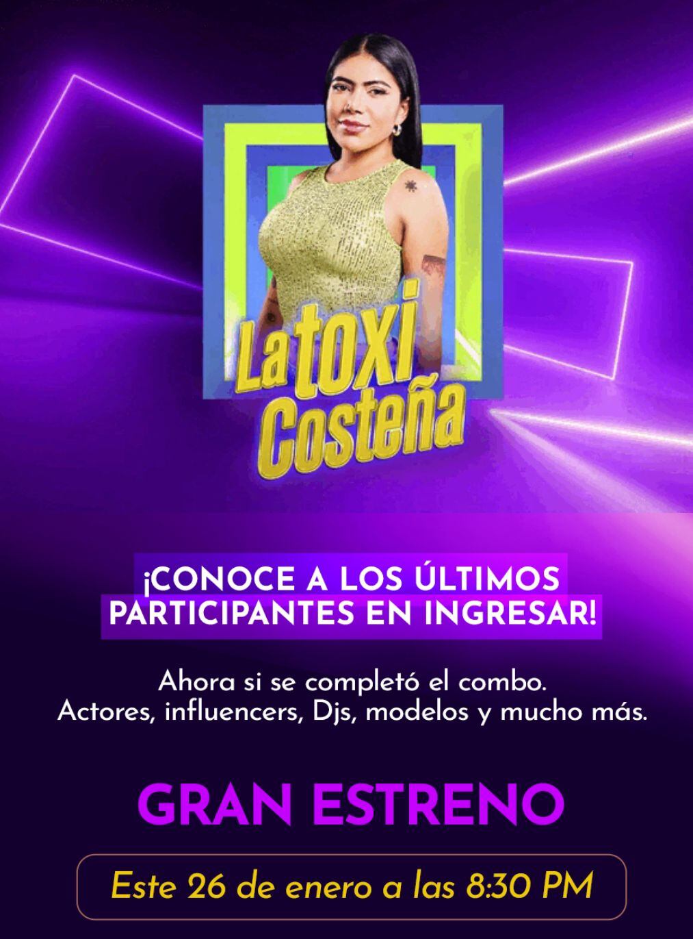 La toxi costeña llega a La casa de los famosos Colombia