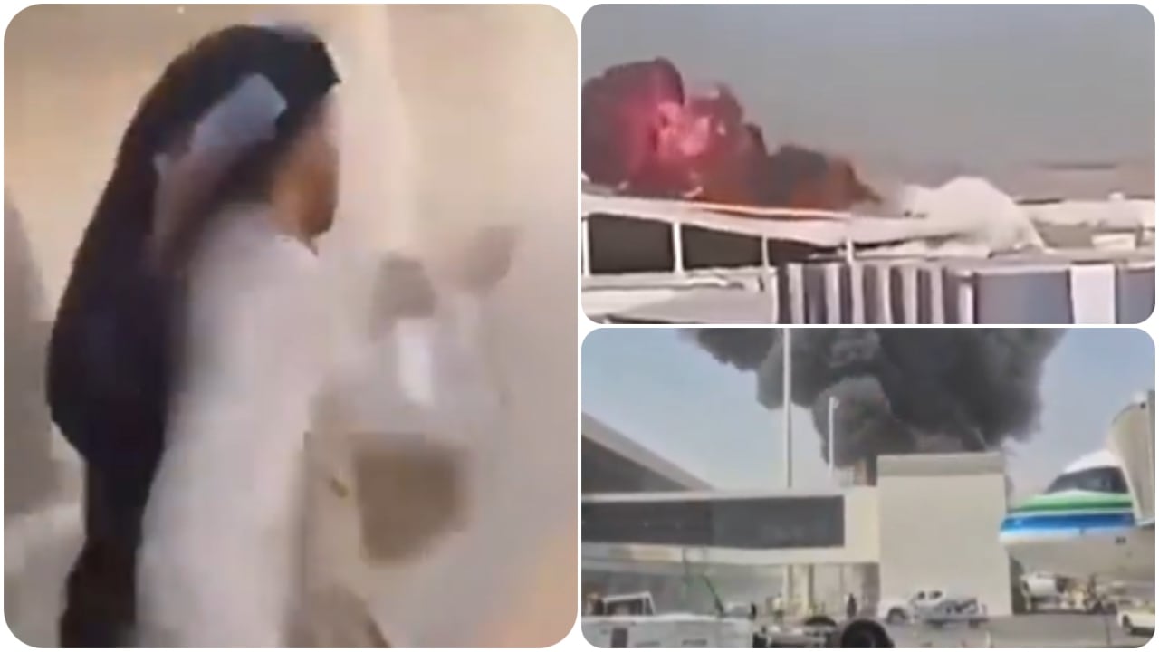 Atacan aeropuerto de Arabia Saudita.
