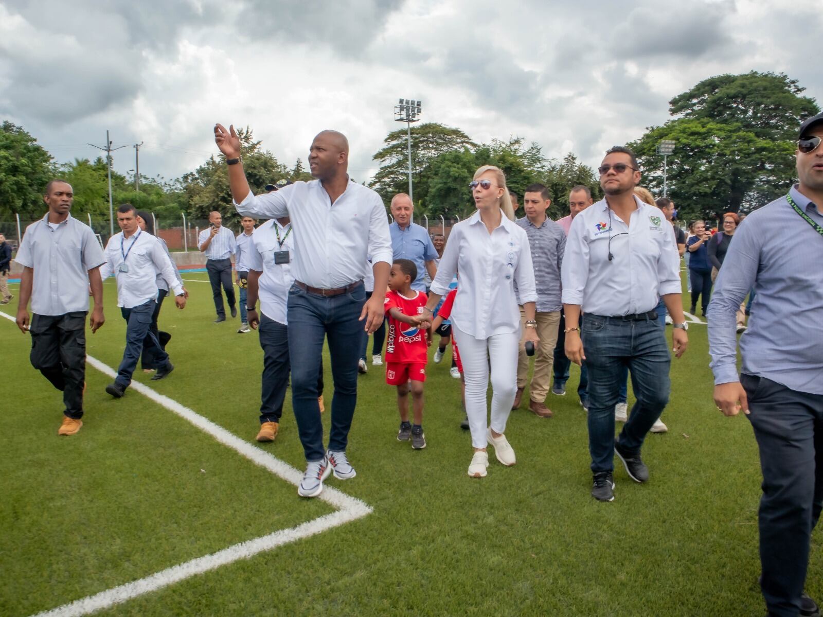 Inauguración del parque multipropósito La Carbonara