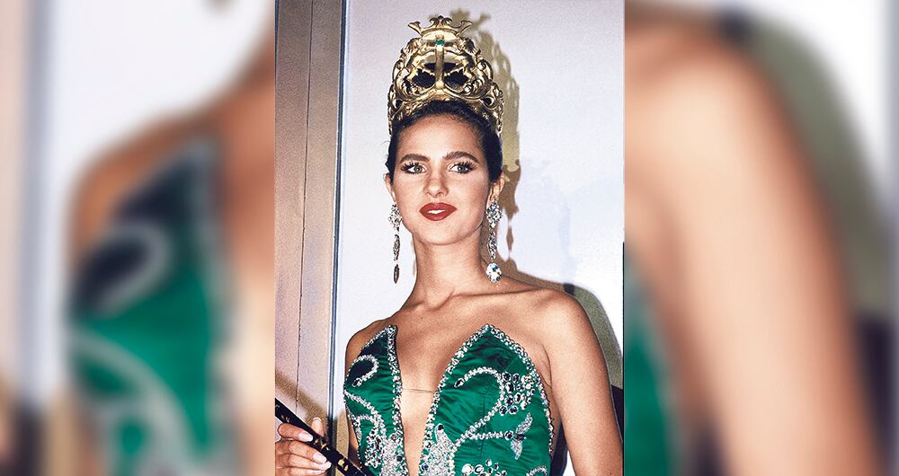 Paola Turbay, en su época de Señorita Colombia. Sigue siendo una de las reinas más queridas por los colombianos.