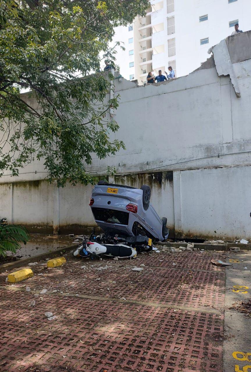 El accidente ocurrió en la mañana de este martes, 22 de octubre.