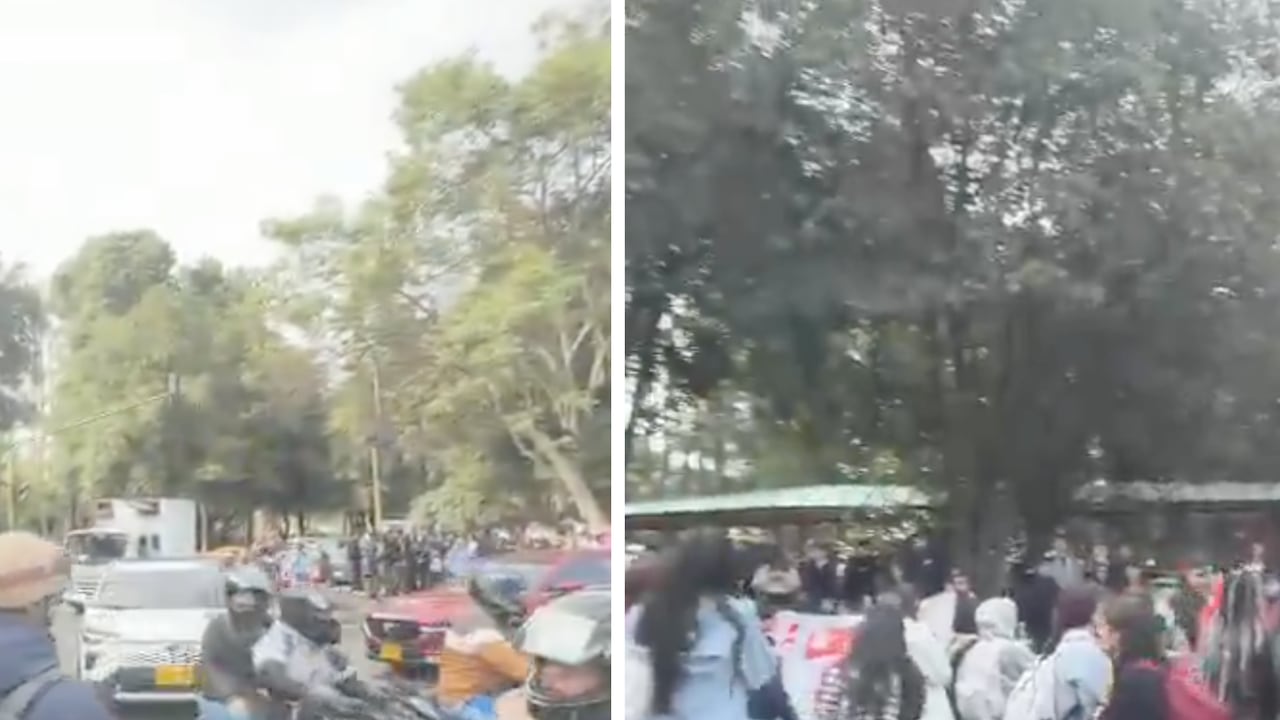 Protestas Universidad Libre Miércoles 16 de septiembre