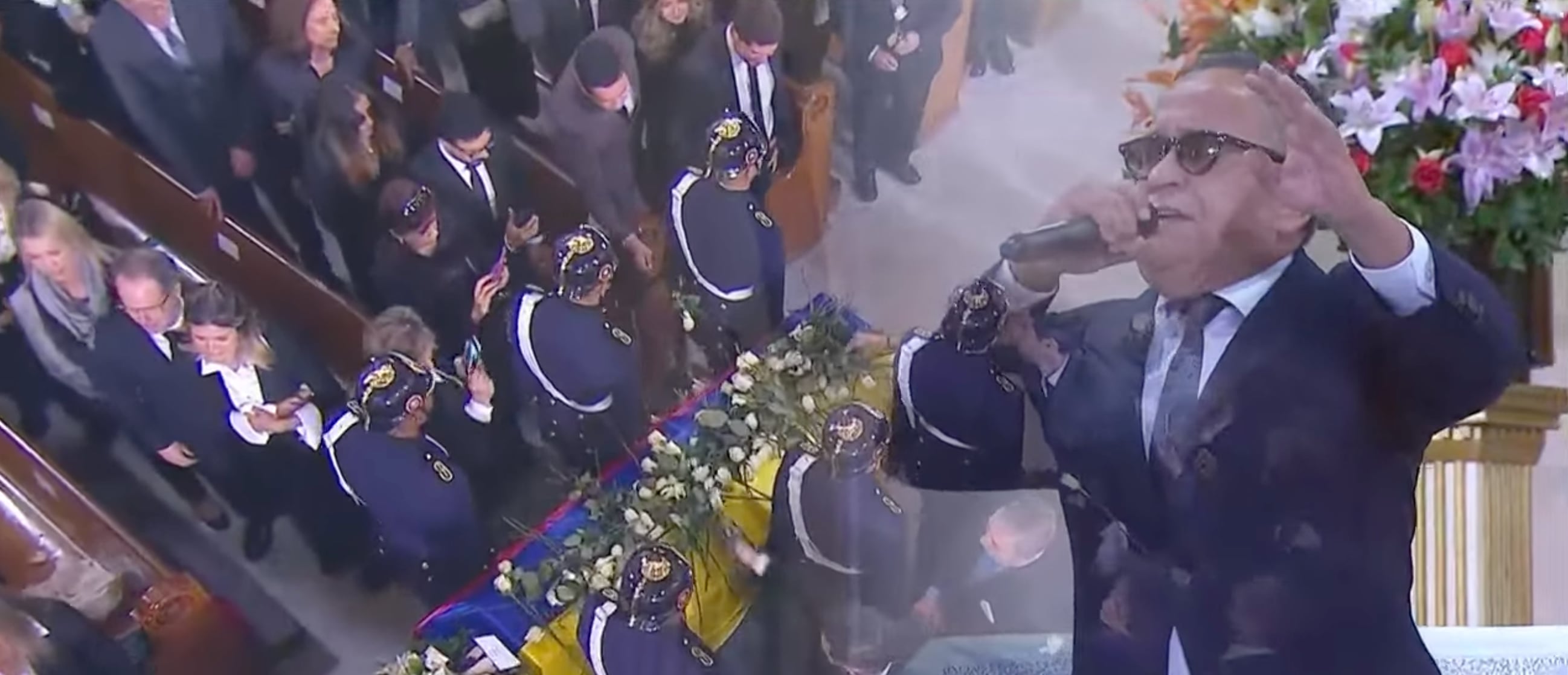 Funeral de Miguel Uribe Turbay: Yuri Buenaventura