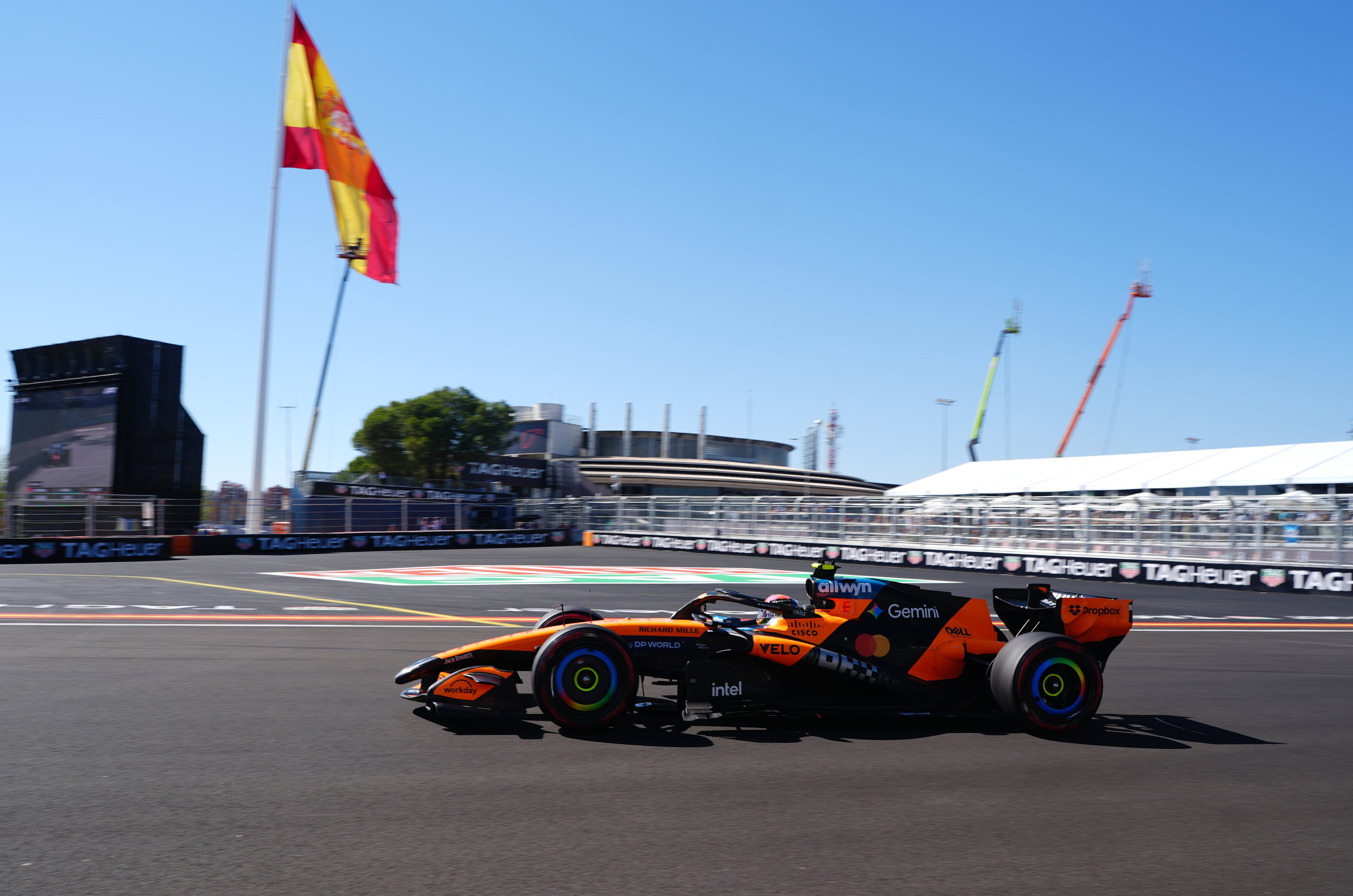 Lando Norris en el GP de Madrid