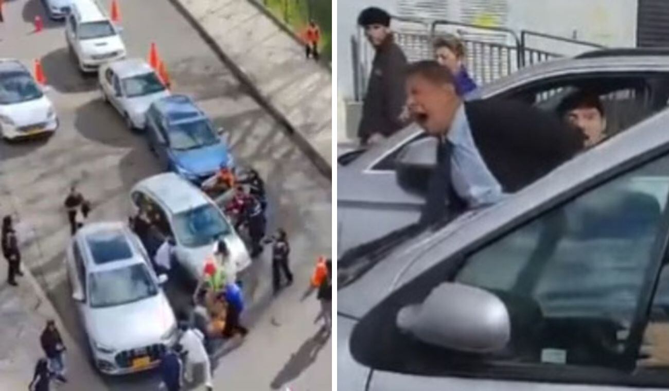 Capturan al sujeto responsable de agredir a unas personas fuera del Movistar Arena.